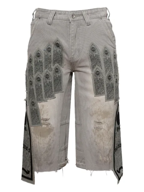 Who Decides War Patch Arched shorts