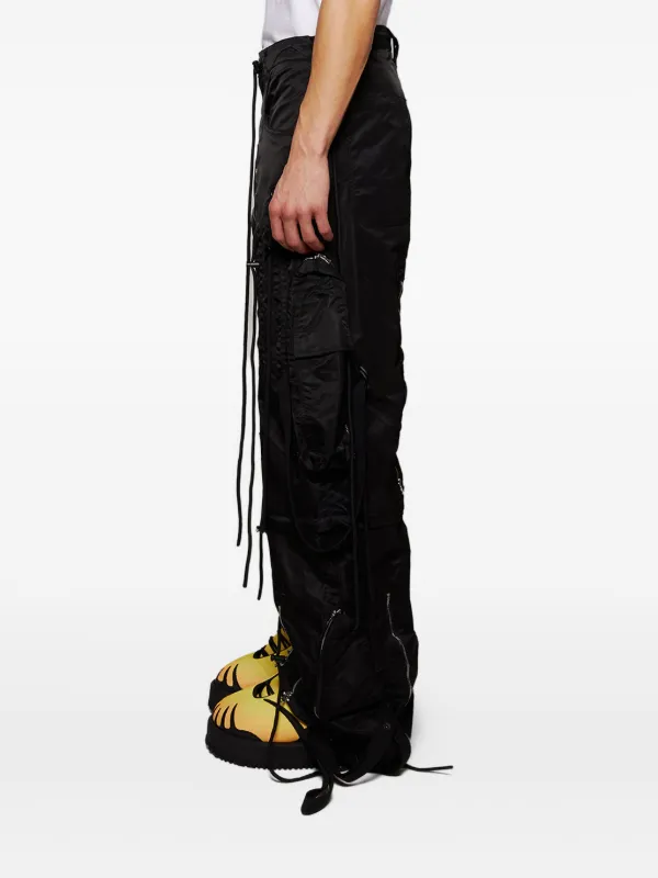 Who Decides War String Theory Cargo Pants | Black | FARFETCH
