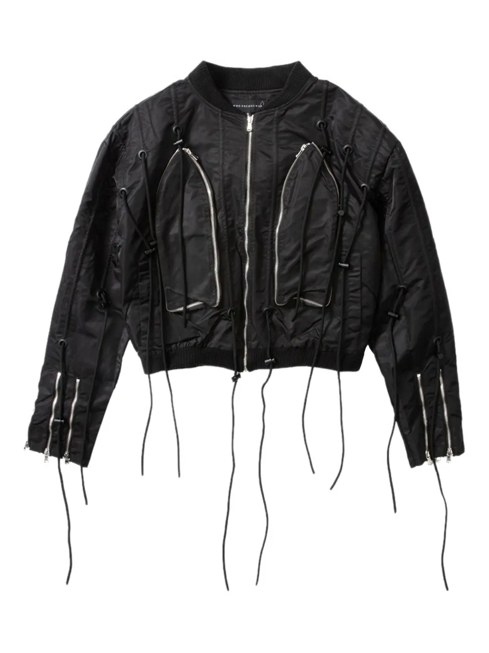Who Decides War chamarra bomber String Theory | negro | Image 1