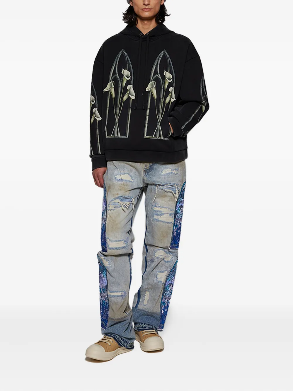 Who Decides War Calla Window hoodie | Hoodies | Image 2