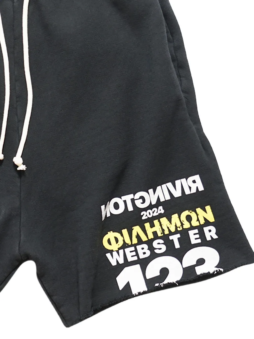 RRR123 bermudas con estampado gráfico | Shorts para correr | Image 2