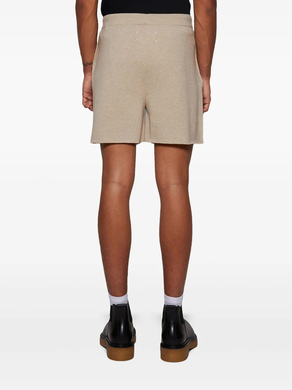 Maison Margiela Shorts met trekkoord Bruin