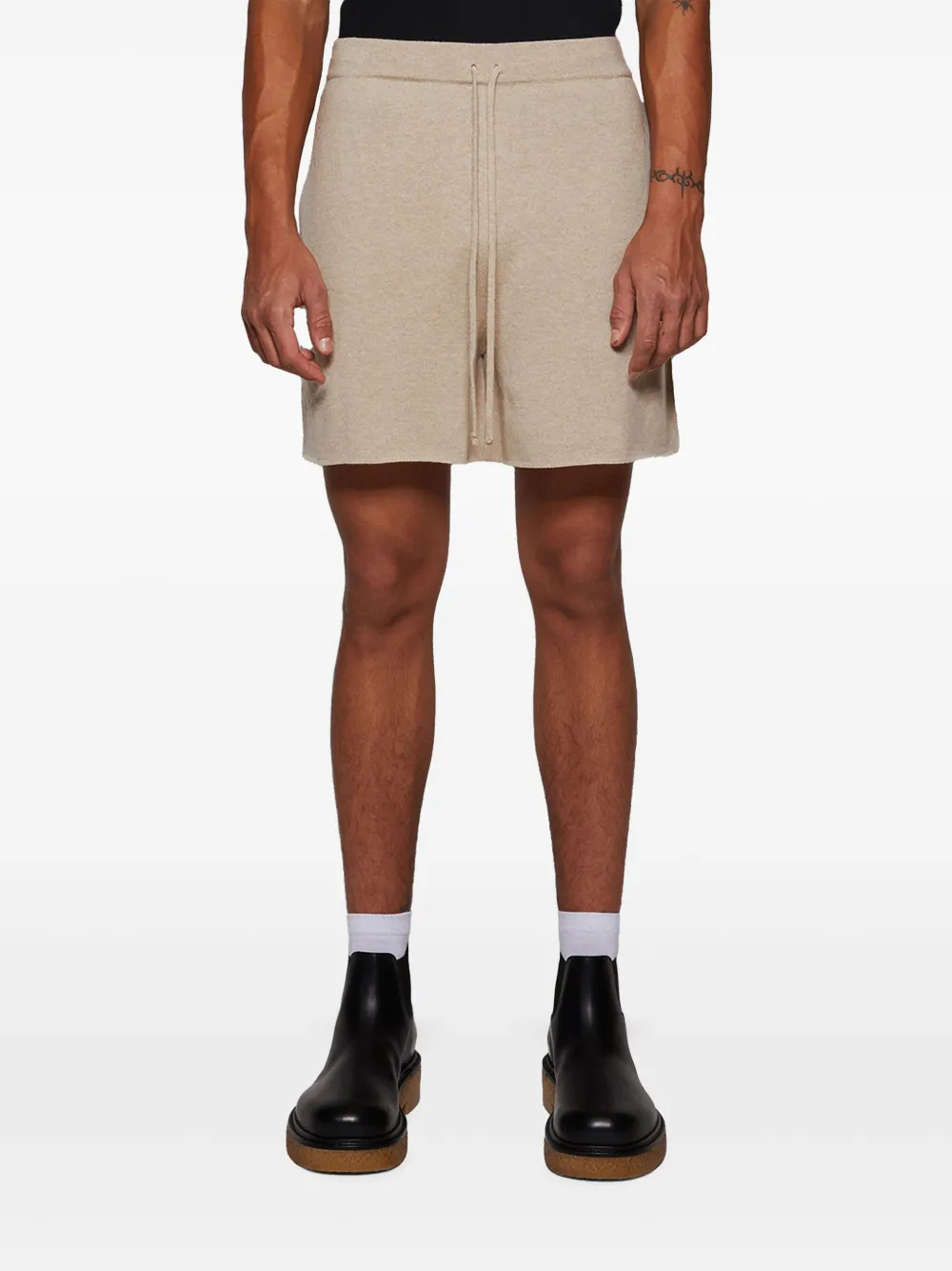 Maison Margiela Shorts met trekkoord Bruin