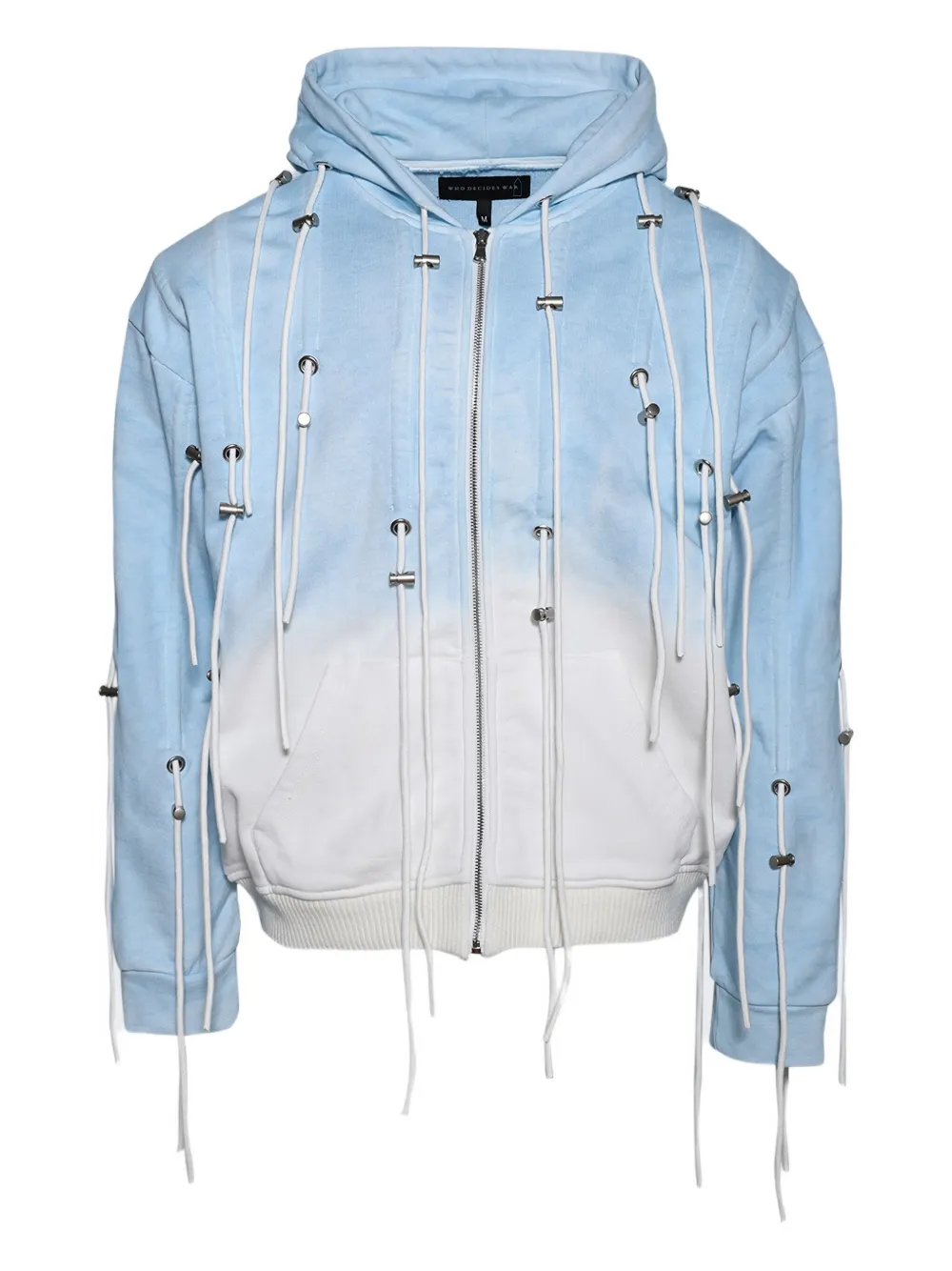 Who Decides War String Theory hoodie | Blue | Image 1