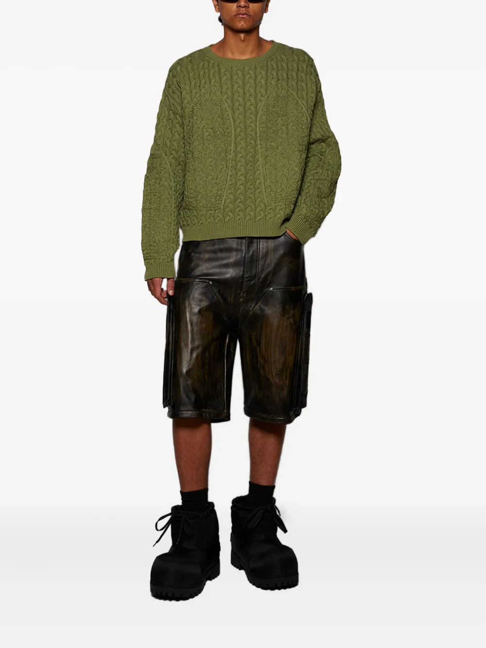 Who Decides War Lagoon sweater - Groen