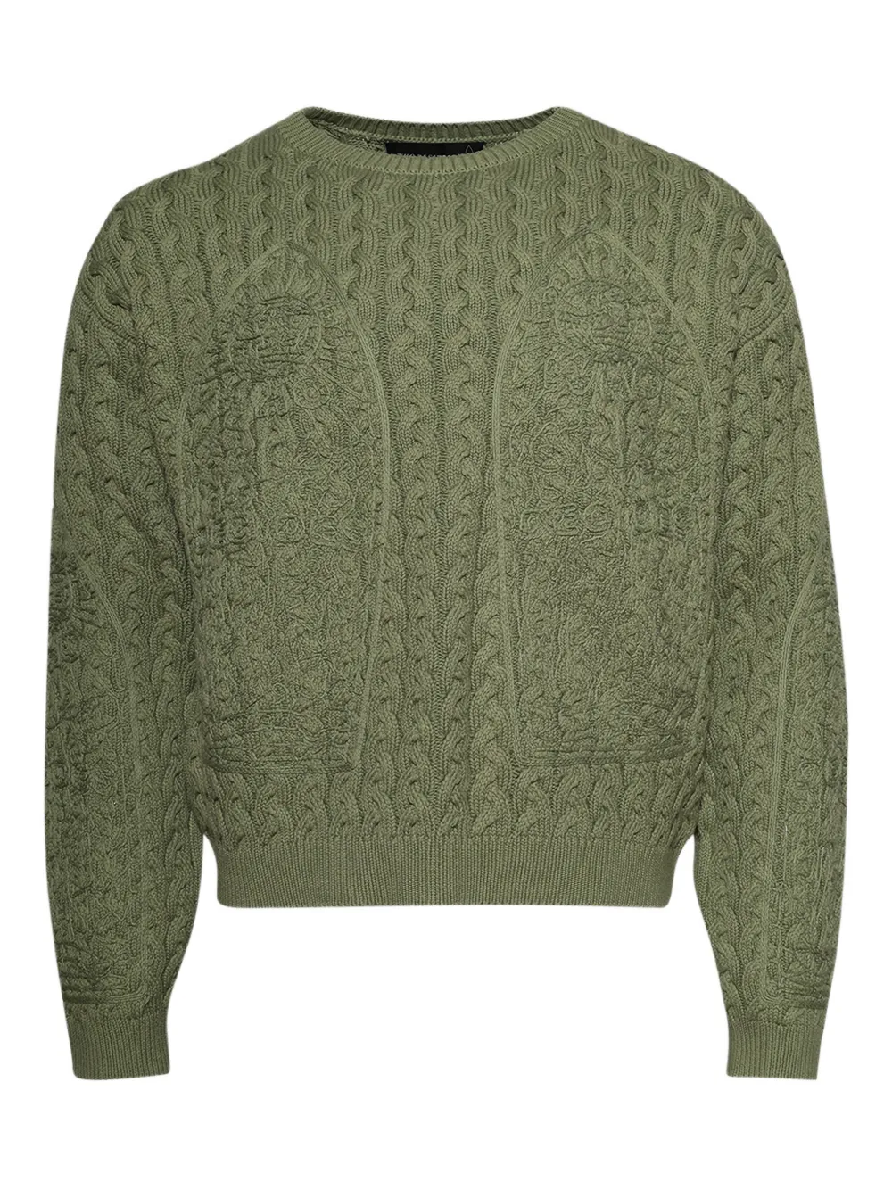 Who Decides War Lagoon sweater | Green | Image 1