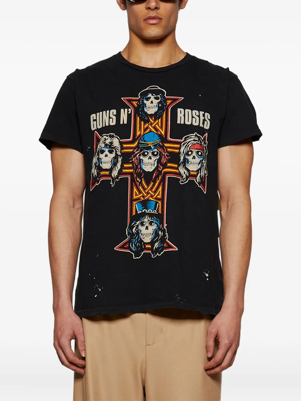MadeWorn Guns N' Roses T-shirt Zwart