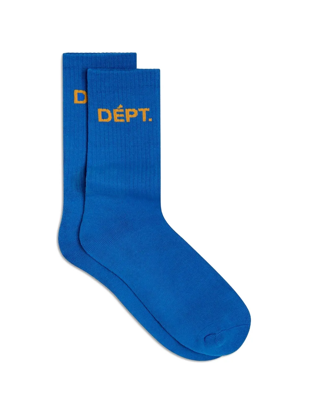 GALLERY DEPT. Logo-intarsia sokken Blauw