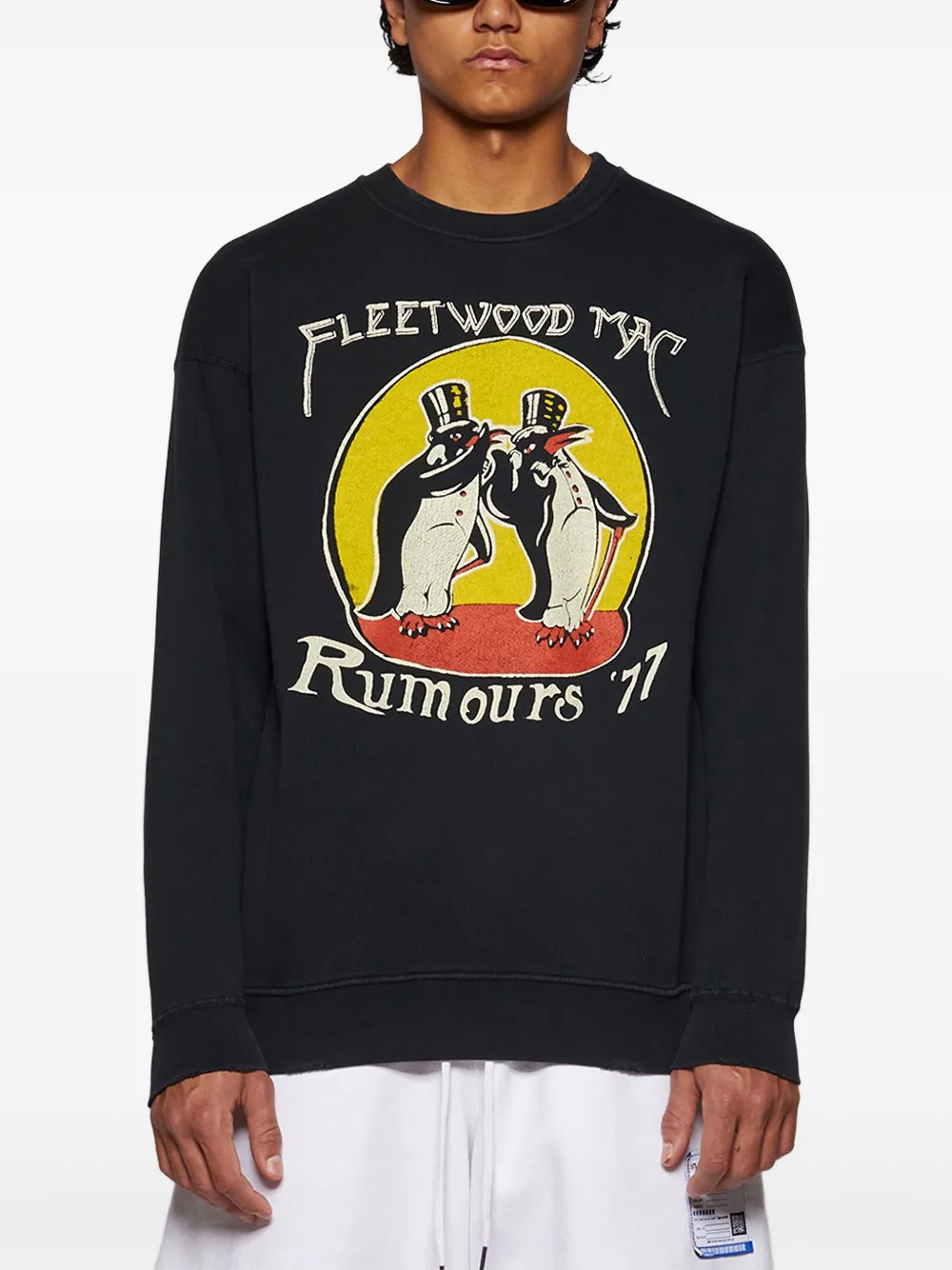 MadeWorn T-shirt met grafische print Zwart