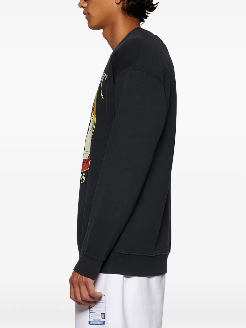 MadeWorn T-shirt met grafische print Zwart