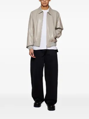 Burberry（バーバリー）メンズ レザージャケット - FARFETCH