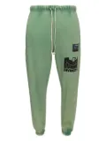RRR123 cotton track pants - Green
