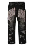 Who Decides War Patched Arch jeans - Black