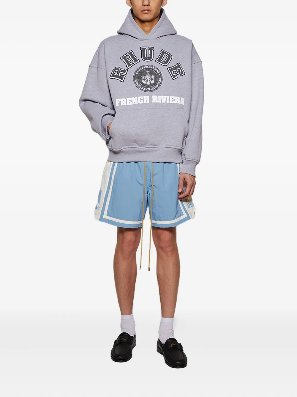 RHUDE Short Moonlight com recortes | Bermuda esportiva | Image 2