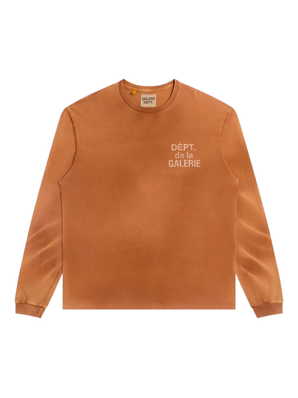 GALLERY DEPT. long-sleeve t-shirt | Orange | Image 1