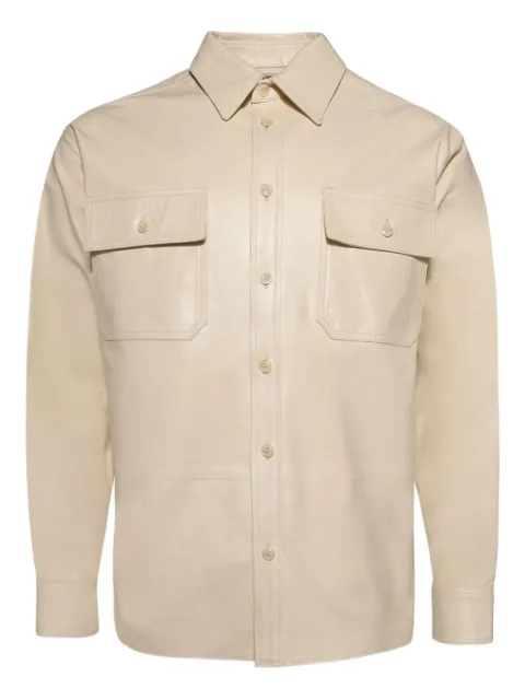 Marni leather shirt