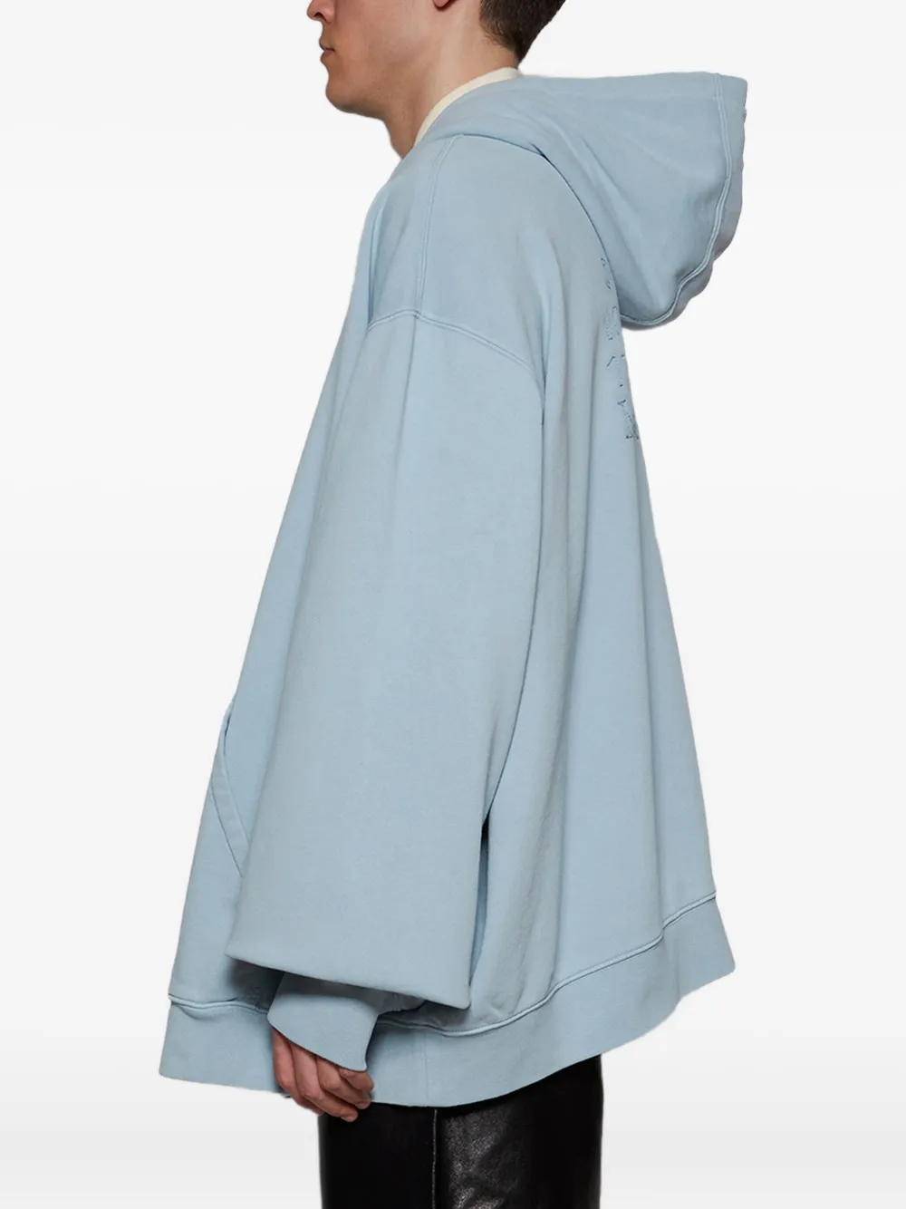 Maison Margiela Hooded zip-up Jacket | Blue | FARFETCH