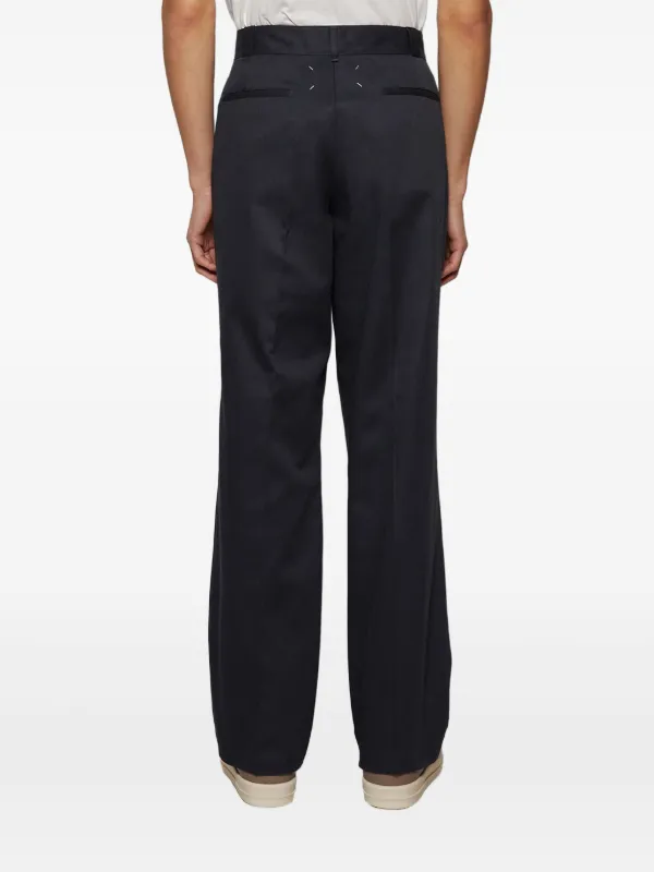 Maison Margiela ブラック ストレートパンツ サイズ46 Maison Margiela ストレートパンツ | グレー | FARFETCH JP