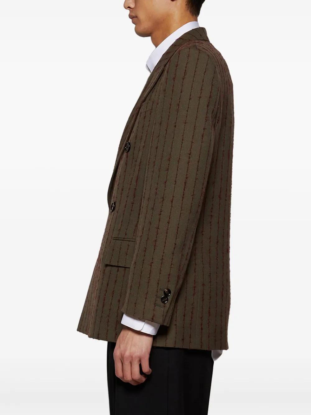 Burberry Blazer met dubbele rij knopen Bruin