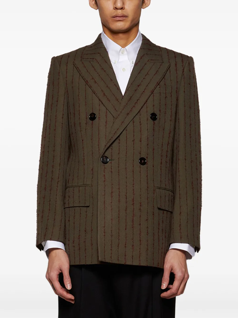 Burberry Blazer met dubbele rij knopen Bruin
