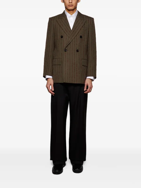 Burberry ダブルジャケット | ブラウン | FARFETCH JP