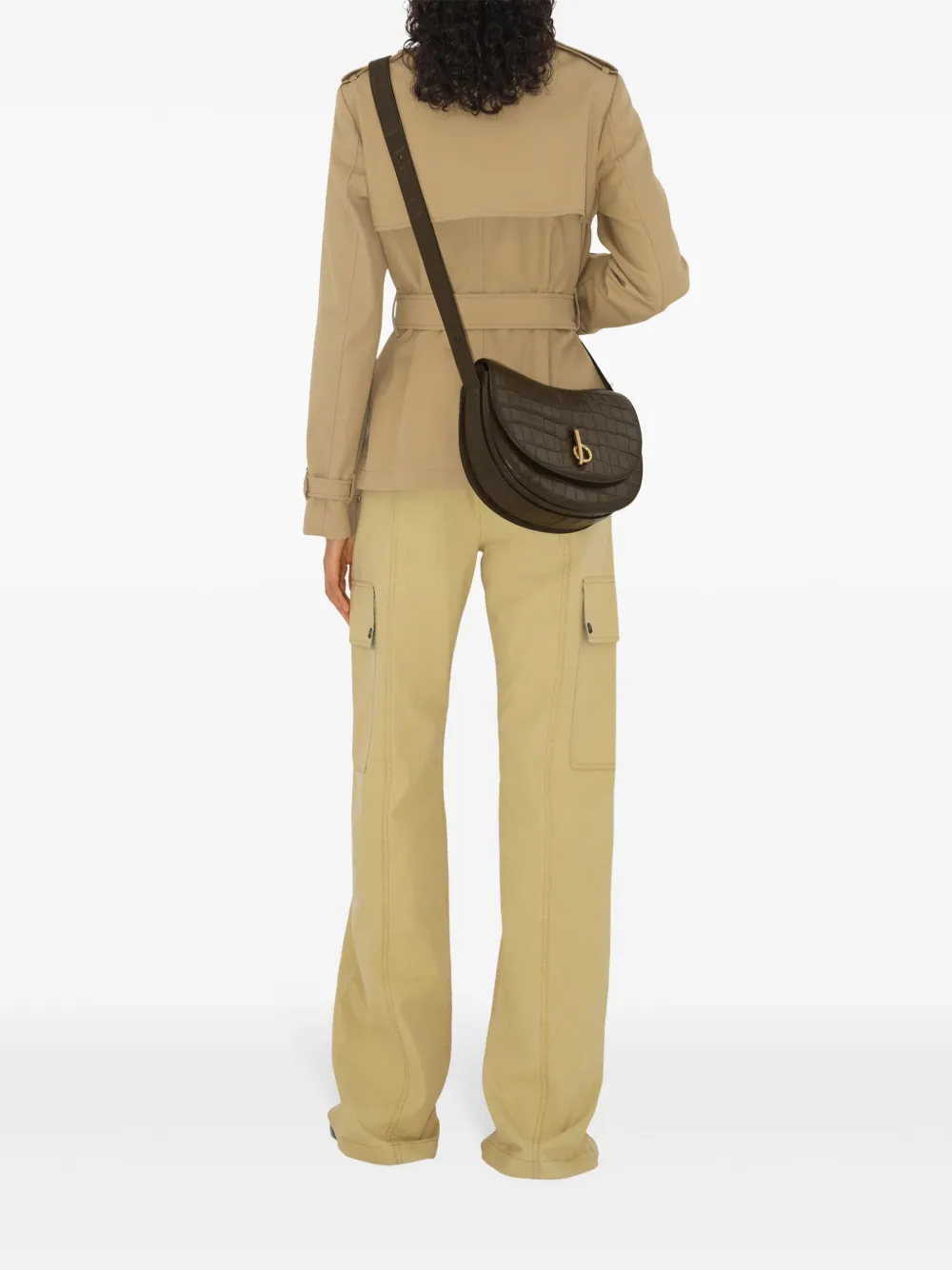 Burberry Rocking Horse medium crossbodytas Groen
