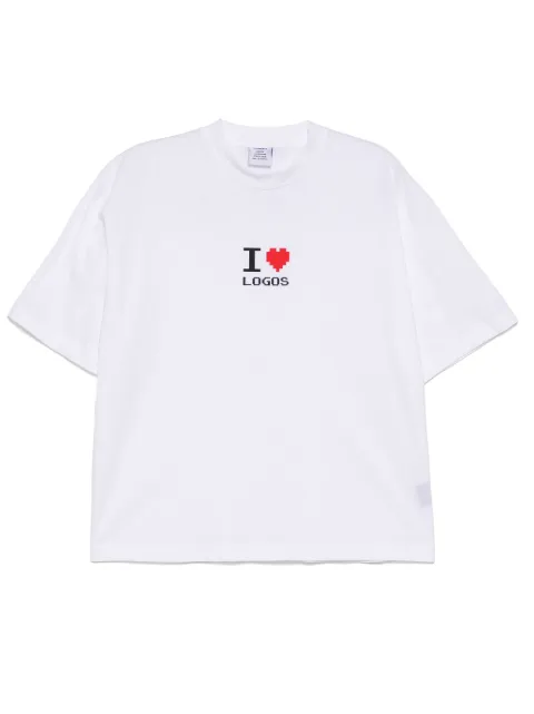 VETEMENTS I Love Logos-print T-shirt