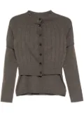 Céline Pre-Owned 2000s ensemble cardigan blouse - Brown