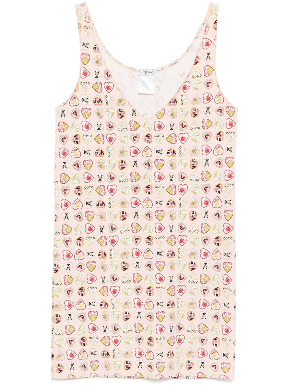 Pre-owned Chanel 2006 Valentine's Day Dress In Pink
