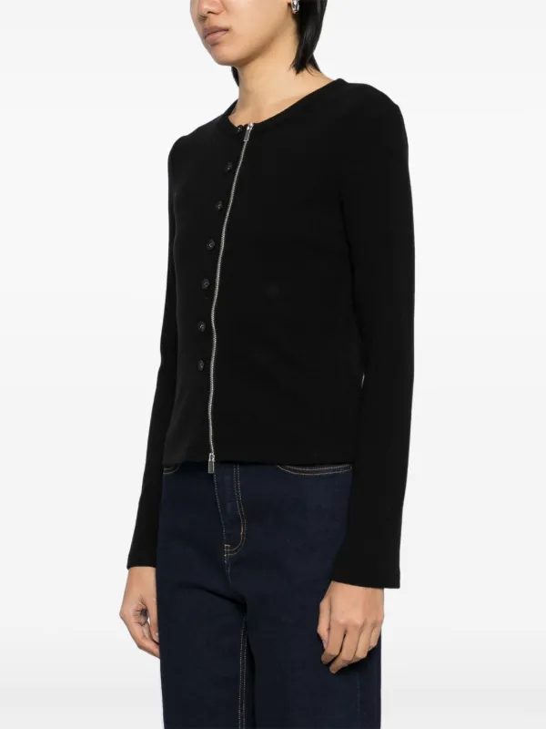 【限定セール！】 Top zip-up Coup a Tout | FARFETCH | Black トップス