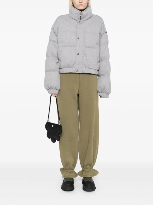 Tout a Coup Cropped Down Jacket | Blue | FARFETCH