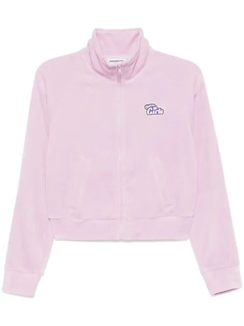 CHOCOOLATE logo-patch jacket