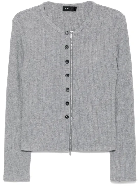 tout a coup zip-up top