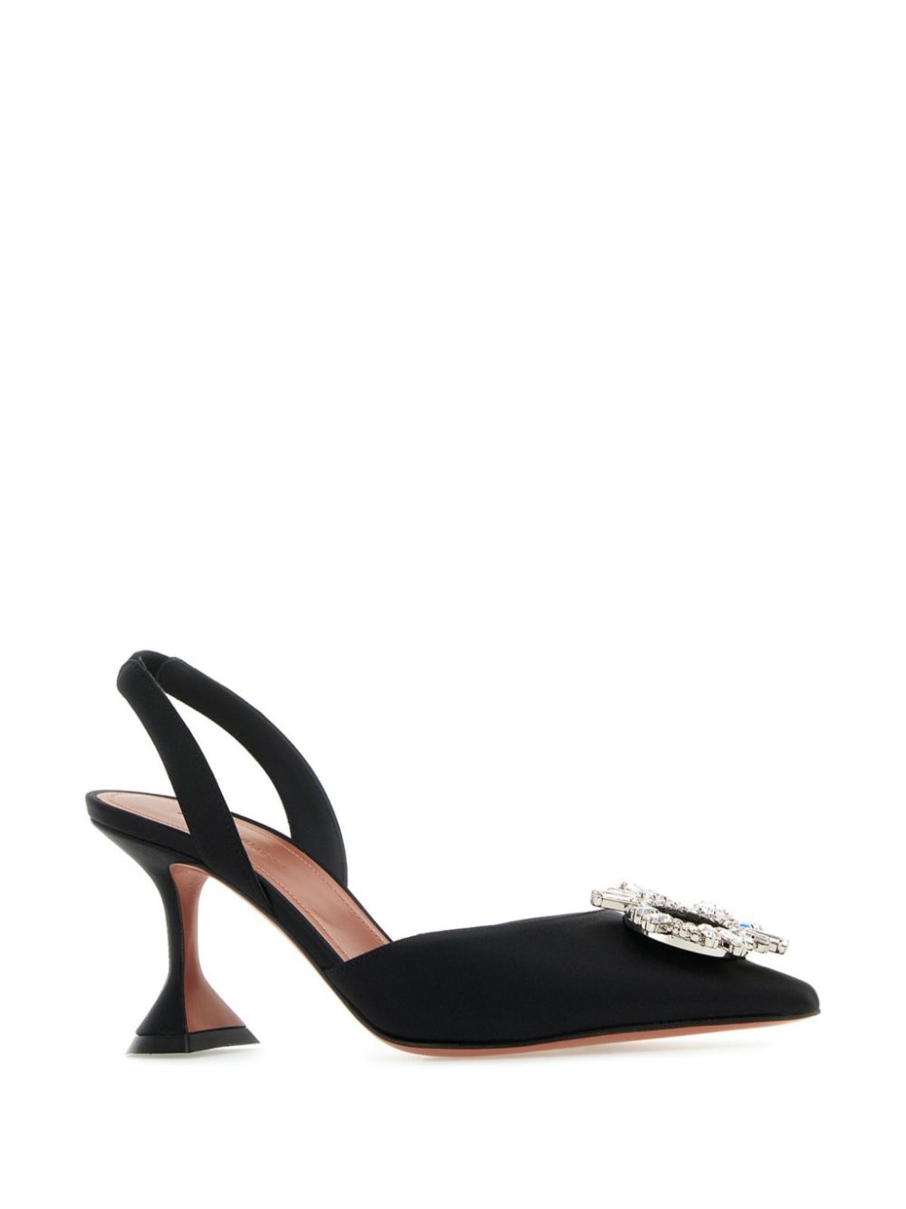 Amina Muaddi 70mm Begum slingback pumps - Zwart