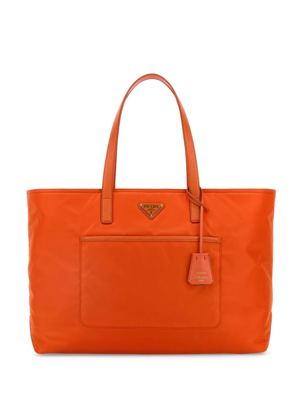 Prada Re-Edition 1978 shopper Oranje