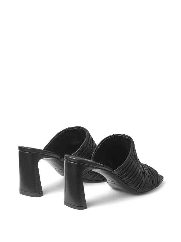 Jimmy Choo Lua 75mm ミュール | ブラック | FARFETCH JP