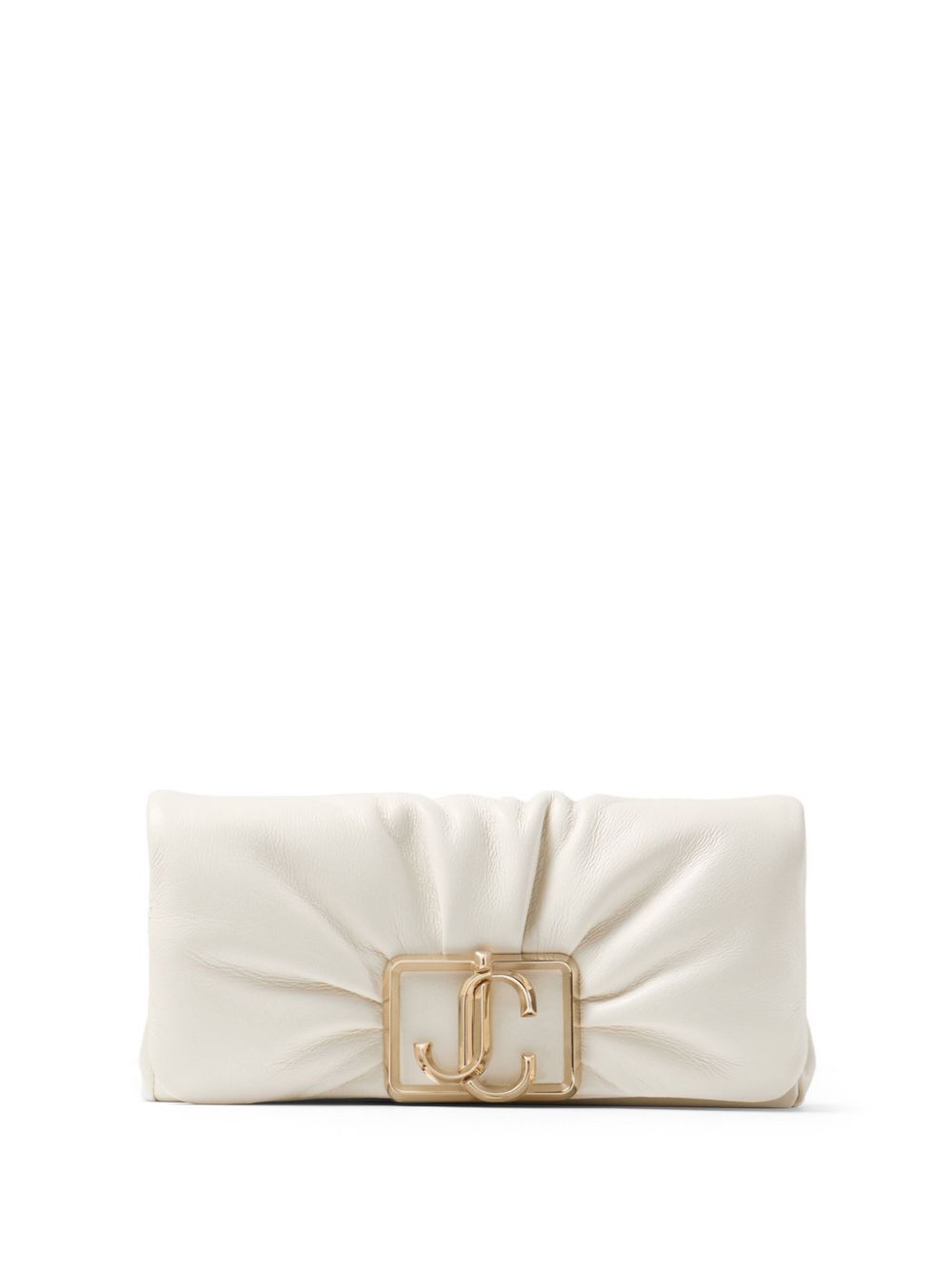 Jimmy Choo Edie clutch Wit