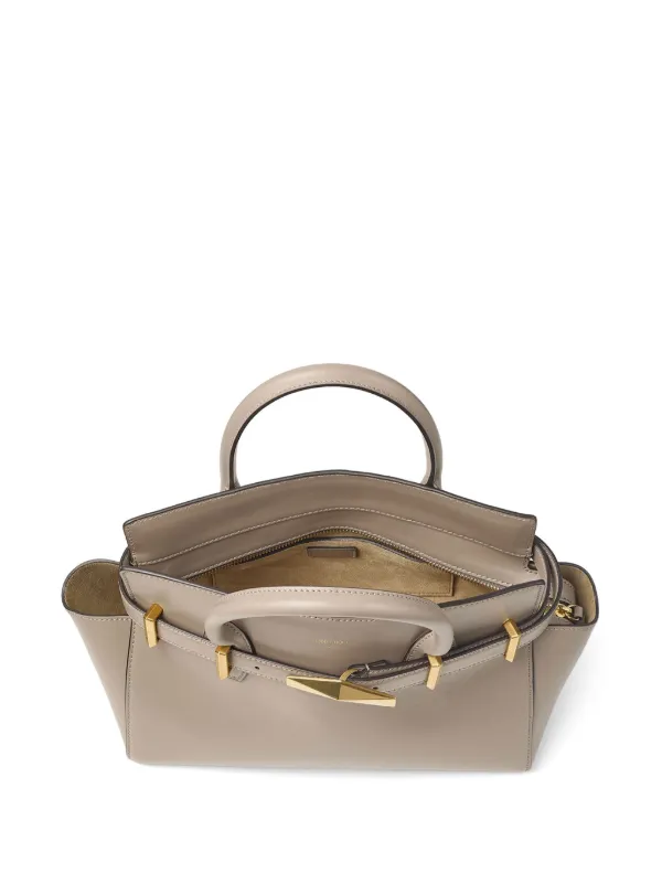 Jimmy Choo Diamond Belted Tote Bag | Neutrals | FARFETCH