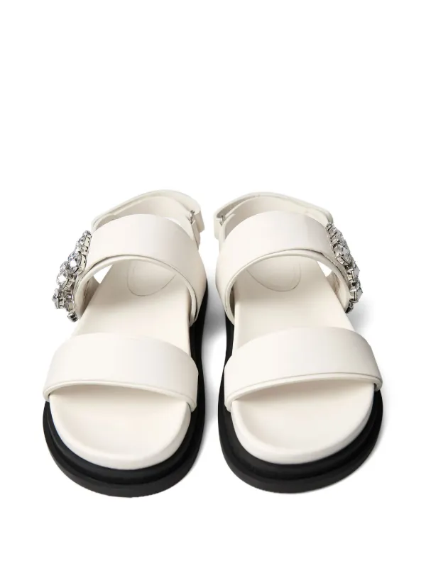 Jimmy Choo Verity Sandals | White | FARFETCH