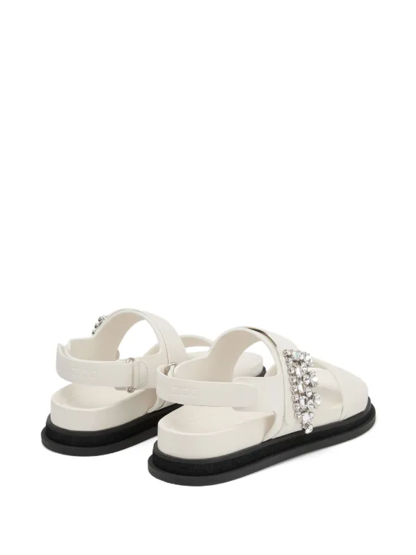 Jimmy Choo Verity Sandals | White | FARFETCH