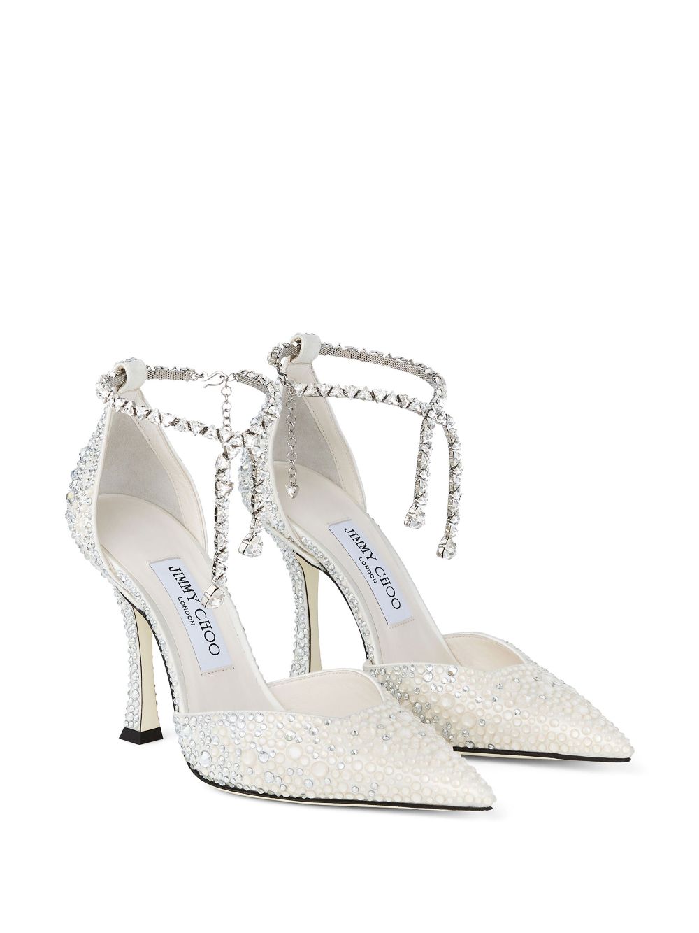 Jimmy Choo 100mm Saeda pumps - Neutrals