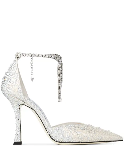 Jimmy Choo zapatillas Saeda con tacón de 100mm