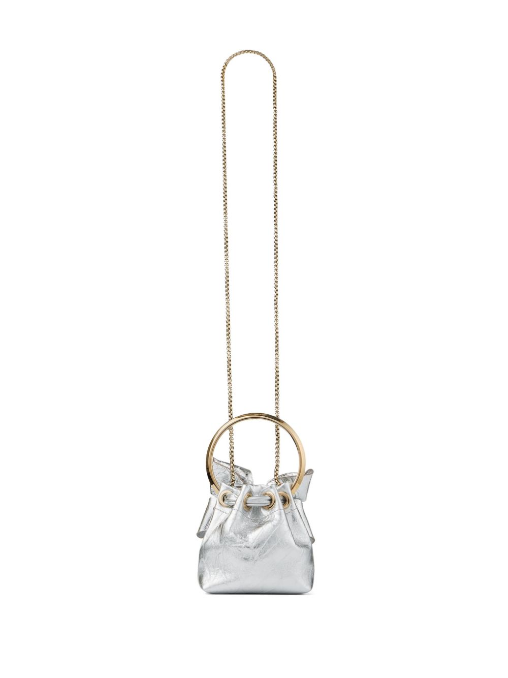 Jimmy Choo Bon Bon kleine crossbodytas - Grijs