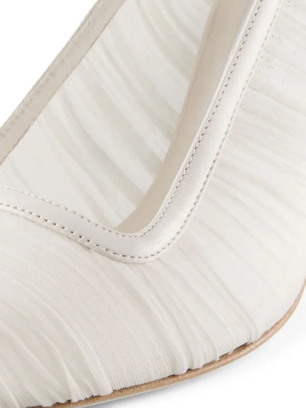 Jimmy Choo 10mm Lotta Pumps | White | FARFETCH
