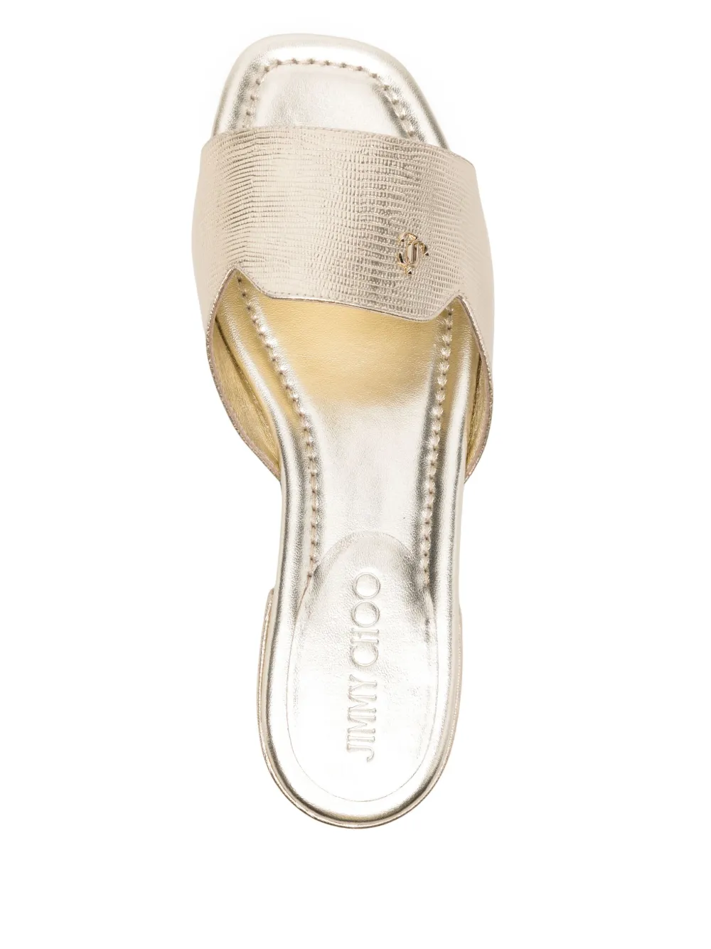 Jimmy Choo Dina sandals Gold