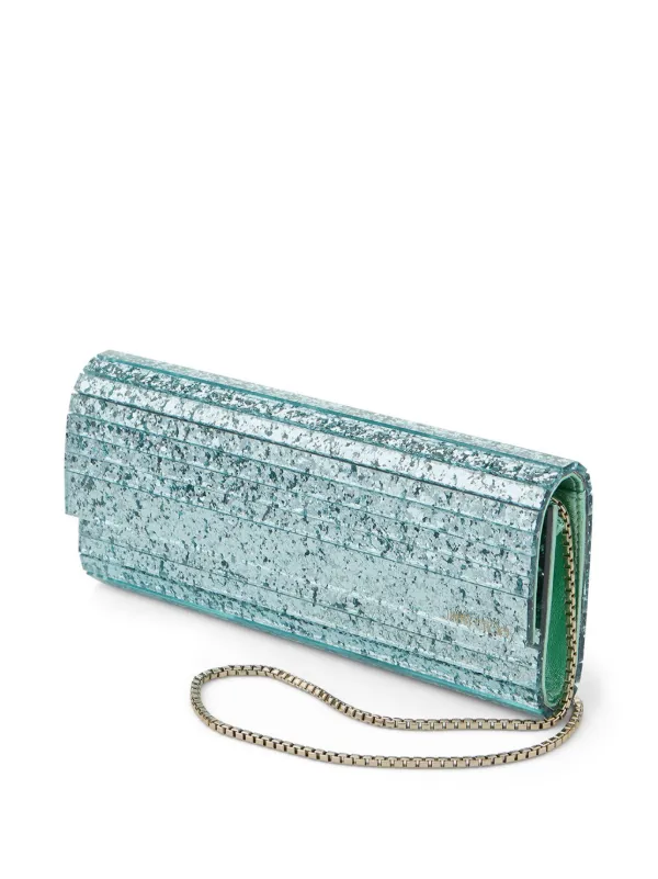 ◆正規品・新品◆Jimmy Choo Sweetie Clutch In Cyan Acrylic Jimmy Choo Sweetie Clutch Bag | Blue | FARFETCH CA