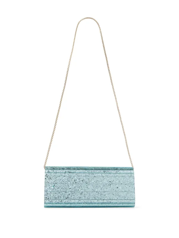 ◆正規品・新品◆Jimmy Choo Sweetie Clutch In Cyan Acrylic Jimmy Choo Sweetie Clutch Bag | Blue | FARFETCH CA