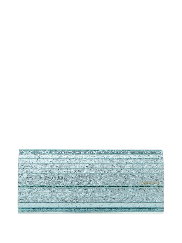 ◆正規品・新品◆Jimmy Choo Sweetie Clutch In Cyan Acrylic Jimmy Choo Sweetie Clutch Bag | Blue | FARFETCH CA