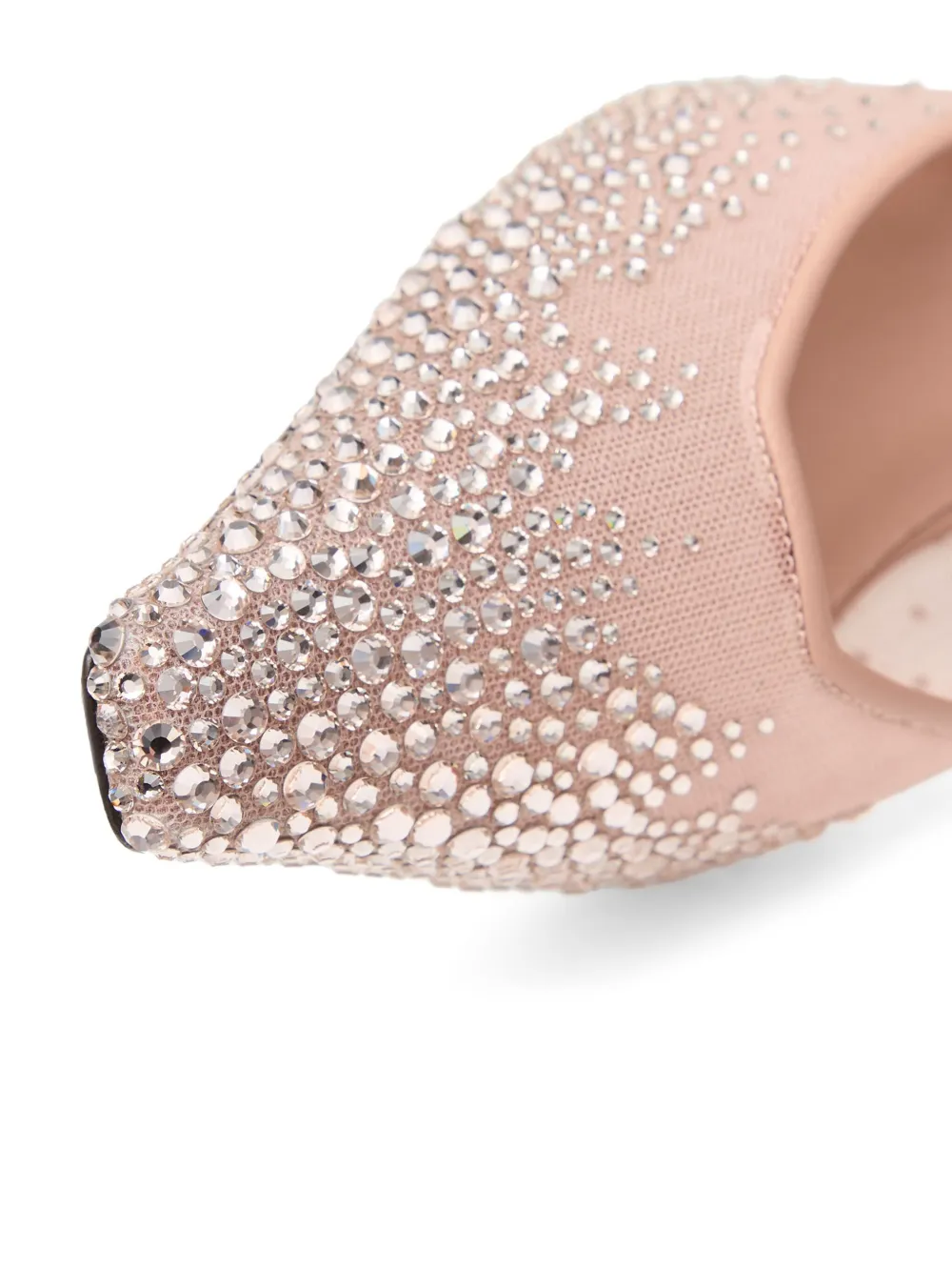 Jimmy Choo 65mm crystal-embellished mules Pink