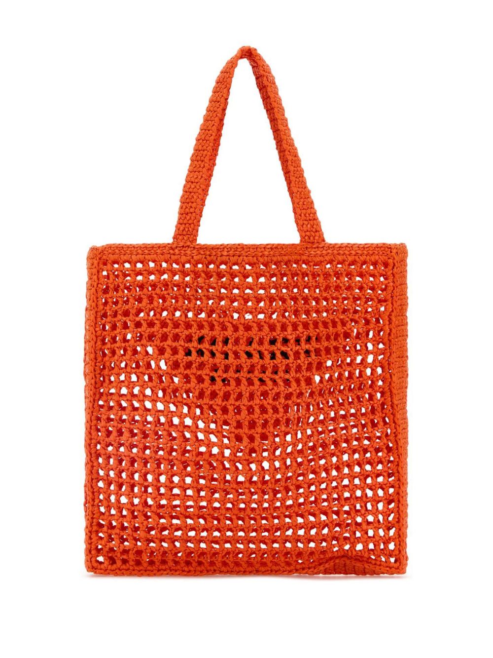 Prada Gehaakte shopper - Oranje